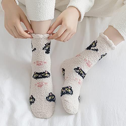 Termičke čarape za ženske čaralne čarape čaralne čarape šarene lagane atletske čarape casual čarape zimske žene niske gornje čarape