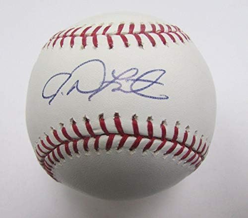 Justin Defratis potpisan/Autografirani OML bejzbol 139849 - Autografirani bejzbols
