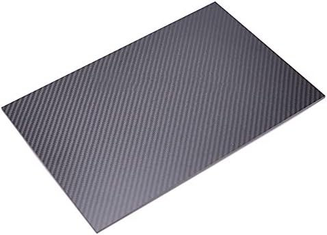 Goonsds 3K ploča ploča s pločama od karbonskih vlakana za RC zrakoplove, 40cm/15,7inx50cm/19,6Inx20mm