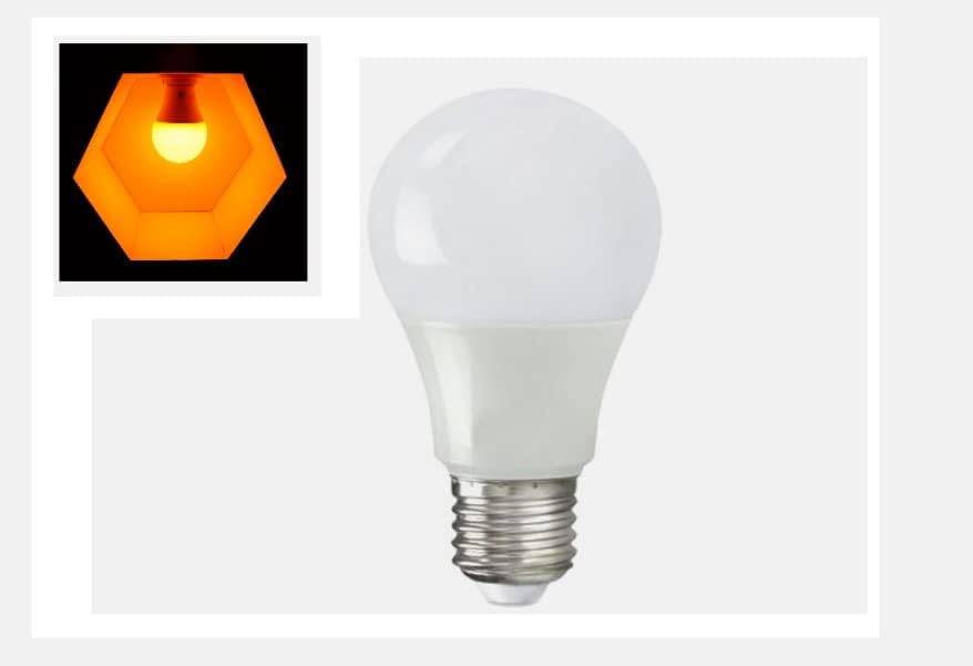 LED svjetla za spavanje u boji jantara, narančasta