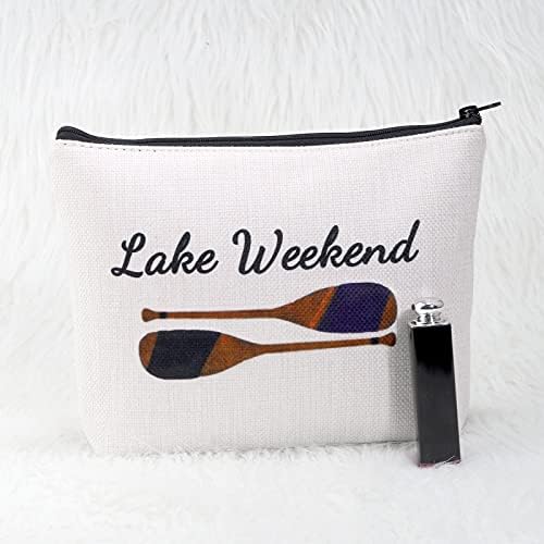 Pofull Lake Trip Cosmetic Bag jezero ljubavnici pokloni djevojke vikend torbe djevojke izlet kozmetička torba odmor darovi jezero vikend