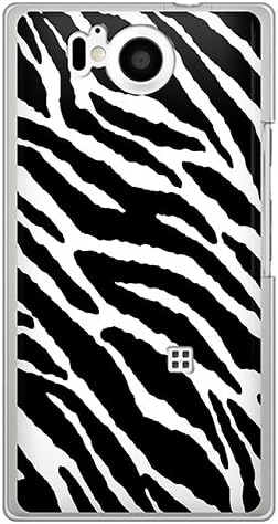 Casemarket SoftBank Aquos Phone XX Polikarbonata Clear Tvrdi kućište [Zebra uzorak - klasično bijelo]