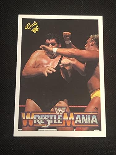HULK HOGAN 1990 Klasični WWF WrestleMania Wrestling potpisana autogradna kartica - Fotografije s autogramima hrvanja