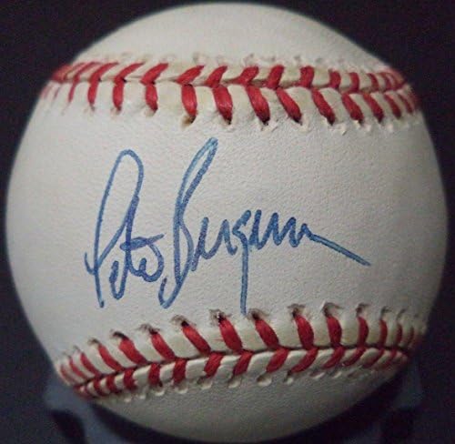 Peter Bergeron Montreal Expos potpisao je Autografirani N.L. Bejzbol w/coa - autogramirani bejzbol
