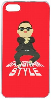 Slučaj u stilu Primac Gangnam za iPhone 5 Red 17623