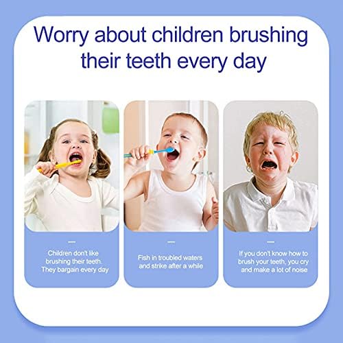 s usisnim U-tip za 360 ° za dječje temeljito modeliranje četkica za zube masaže u obliku zuba za djecu za djecu čišćenje četkica za