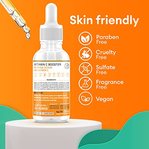Intenzivni serum od 1 fl oz-smanjuje tamne mrlje, ožiljke od akni i crvenilo / stimulira stanice kože lica / antioksidansi za svjetliju
