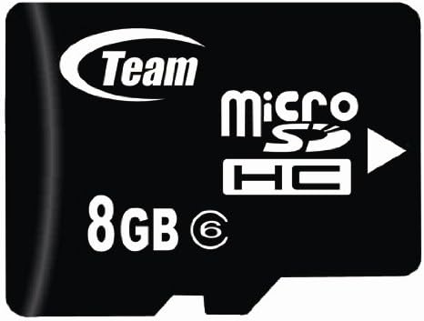 Memorijska kartica od 8 GB od 6. Visoka brzina za Motorola Moto QA30 HINT 8 G Z8 Z9 dolazi s besplatnim adapterima SD i USB. Doživotno