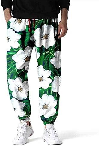 Muške muške hlače za proljeće / ljeto, Ležerne svestrane obojene široke hlače Plus veličine, modne džepne hlače za plažu