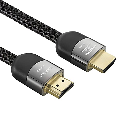Certificirani сверхскоростной HDMI kabel Zeskit Maya 8K 48 Gbit / s 1,5 m, 4K120 8K60 144 Hz eARC HDR HDCP 2.2 2.3 Kompatibilna s Dolby