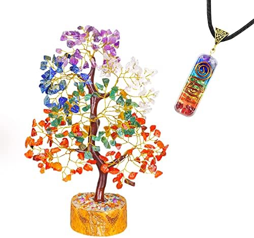 Čakra stabla života - Kristalno stablo - kristali i iscjeliteljski kamenje - zacjeljivanje kristala - Pribor za meditaciju - Pozitivna