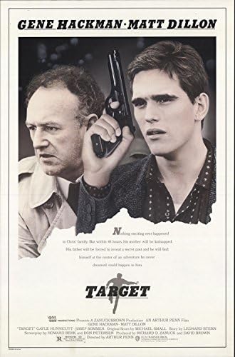 Target - 27 x41 originalni filmski plakat Jedan list kotrljao je gena hackman matt dillon