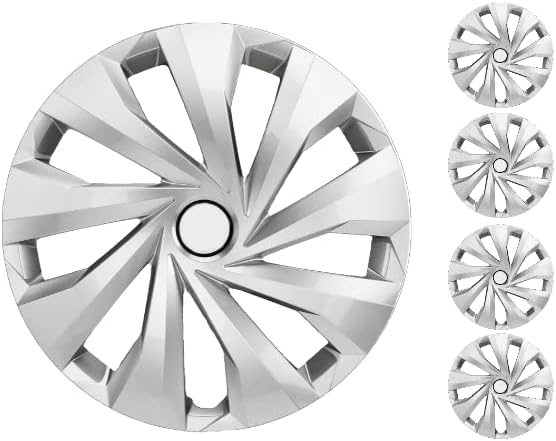 Copri set od 4 kotača s 14-inčnim srebrnim hubcap-om koji odgovara Hyundai Accentu
