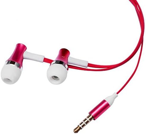 Žičane slušalice hi -fi zvučne slušalice Handsfree Mic slušalice Metalne ušne uši kompatibilne s LG V60 ThinQ 5G - Velvet