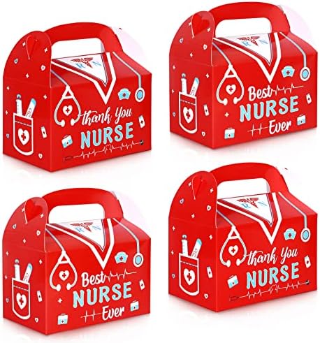 Kutije za poslastice za medicinske sestre poklon kutije za medicinske sestre Hvala - 12kom najbolja maturalna kutija za medicinske