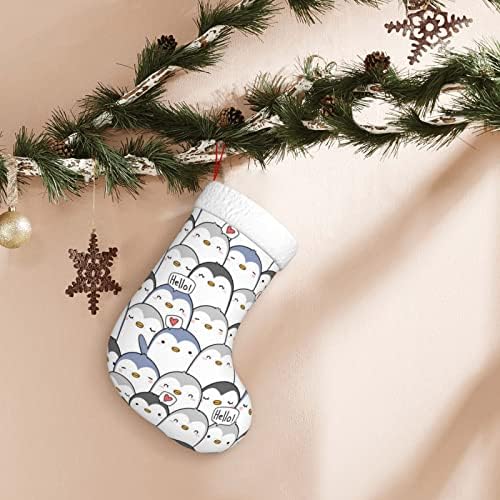 Psvod slatka pingvina božićni dan ukras čarapa za odmor viseće čarape