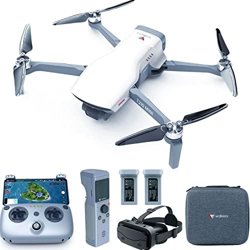 T210 Mini Drone Quadcopter Combo Fly s 4K kamerom za odrasle, manje od 249 g drona kamere s 3-osi gimbal, GPS automatski povratak,