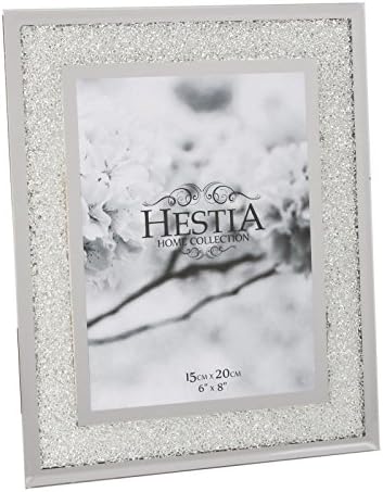 Hestia Photo Frame Crystal Edge sa srebrnom obrubom 6 x 8 HE76968