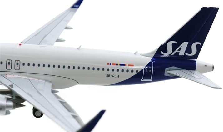 JC WINGS SAS SCANDINAVIAN AIRLINES AIRBUS A320NEO SE-ROH sa Stand Limited Edition 1/200 Diecast Aircraft Model unaprijed izgrađeni