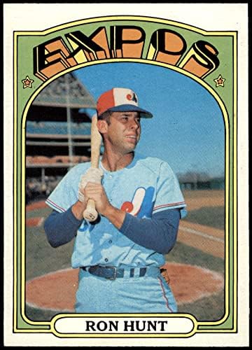 1972. Topps 110 Ron Hunt Montreal Expos NM/MT Expos