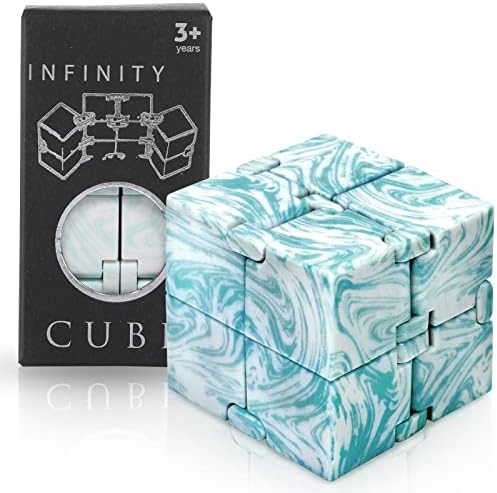 Mala riba Infinity Cube Fidget igračka, senzorni alat EDC Fidgeting Igra za djecu i odrasle, cool mini gadget najbolje za stres i ublažavanje