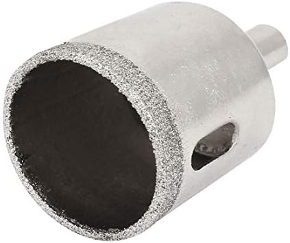 Hardverski alati za bušenje promjera 30 mm za bušenje rupa u staklenim pločicama presvučenim dijamantom u srebrnoj boji (hardver promjera