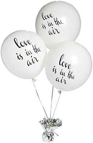 FUN EXPLESS - LJUBAV je u zračnim balonima za lateks za vjenčanje - Dekor zabave - baloni - baloni od lateksa - vjenčanje - 24 komada