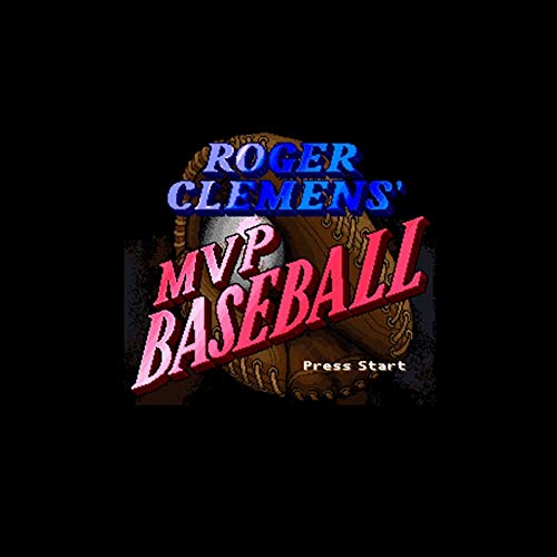 MVP BASEBALL NTSC ROMGAME ROGER CLEMENS -a Verzija 16 bitnih 46 pin Big Grey Game Card za igrače u SAD -u igrača