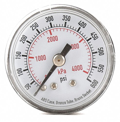 Mjerač tlaka, 0to600 psi, 0to4000 kPa