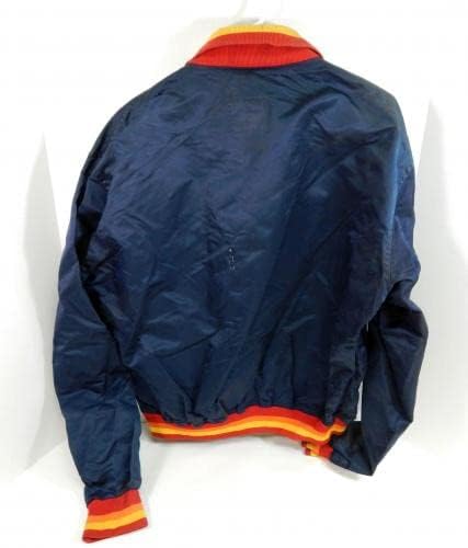Krajem 1980 -ih početkom 1990 -ih Houston Astros Igra rabljena mornarska jakna XL DP32899 - Igra korištena MLB jakne