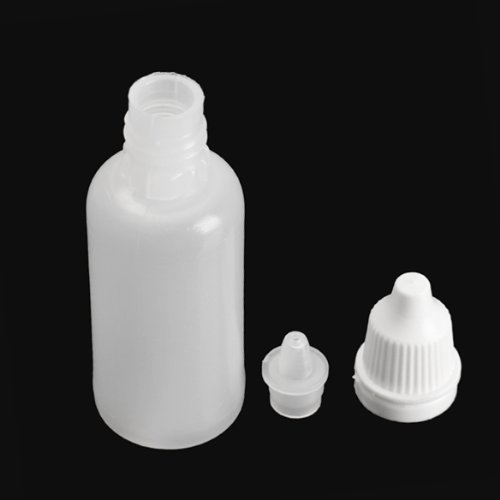 24 kom plastične bočice s kapaljkom za tekućinu za oči od 5 ml otporne na djecu