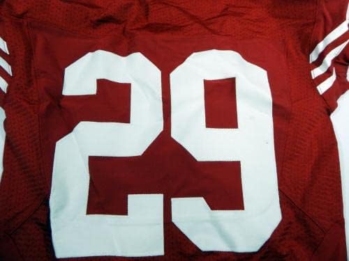 2012. San Francisco 49ers Chris Culliver 29 Igra izdana Red Jersey 40 DP34846 - Nepotpisana NFL igra korištena dresova