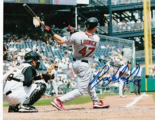 Ryan Ludwick st. Louis Cardinals Action potpisano 8x10 - Fotografije s autogramima MLB