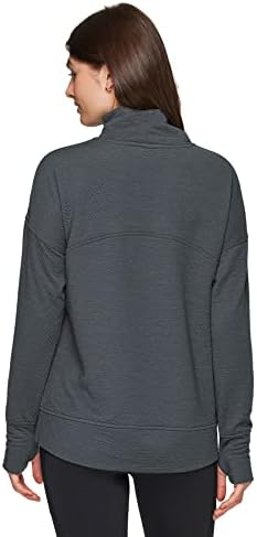 RBX aktivna ženska ultra mekana prekrivana kaputa za vrat pulover majice