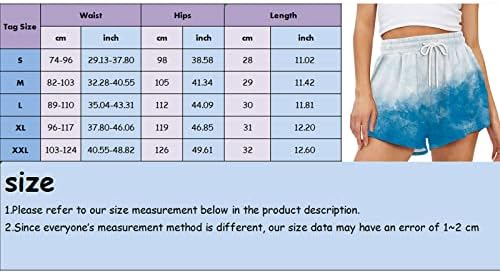Seaintheson ženske povremene elastične kratke hlače žene znoj kratke hlače povremene ljetne atletske elastične udobne kratke hlače
