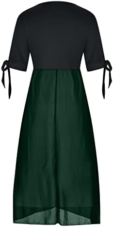 Ženska haljina Plus size kratkih rukava s izrezom u obliku slova u, MIDI večernja haljina s biserima i perlama, Elegantna duga proljetna