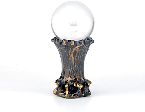 Brončani oceanski valovi Spindrift figurinski status zaslon kuglica sfera sfera za držač kristalnog kuglice staklena kuglična ladica