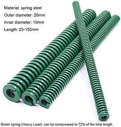 Kompresijske opruge prikladne su za većinu popravka I 1 zeleni kalup opruga Kompresija Kalup teški opruga vanjski promjer 20 mm x unutarnji