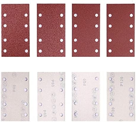 AVKART 10PCS 93x185 mm kvadrat brusnog papira za drvosječani papir Posebni oblik Disk Abraziva kamena staklena brusilica za alati