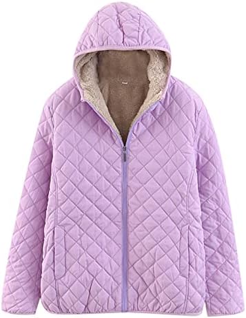 Zimski kaputi za žene modno ležerno labavo toplo udobno gusta plus kapuljača Oblaske s patentnim zatvaračem dugih rukava jakne