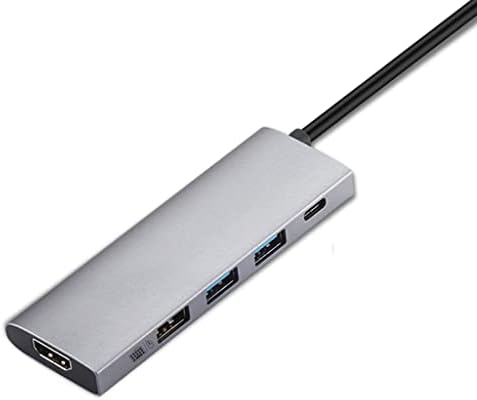 Hub LLAMN Type-C, USB hub Type-C sučelje USB 3.0 Tipkovnica i Miš Punjenje PD za USB laptop, tablet PC