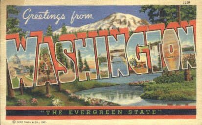 Pozdrav iz Washingtona razglednice