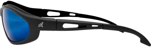 Edge Tsmap218 Dakura Polarizirane sigurnosne naočale za omotavanje, anti-ogrebotine, ne klizanje, UV 400, vojni razred, ANSI / ISEA