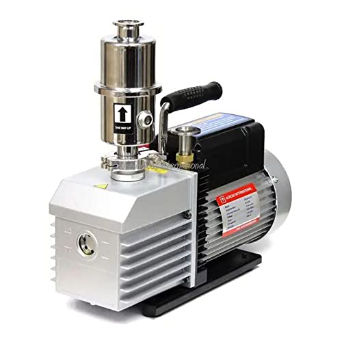 9. 110-inčna Dvostupanjska vakuumska pumpa za filter uljne magle za vakuumsku peć s komorom za otplinjavanje, 9 ccm
