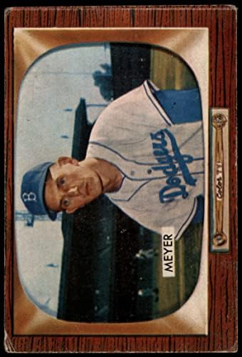 1955. Bowman 196 Russ Meyer Good Dodgers