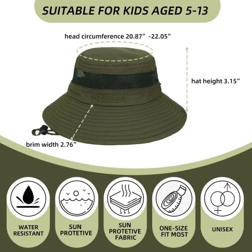 Dječji šešir za sunčanje 50+ Šeširi za dječake i djevojčice širokog oboda dječji šešir za Safari ribolov