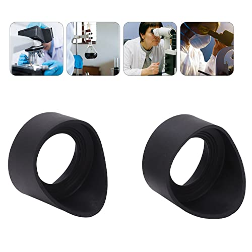 Poklopac okulara, 2pcs Microscopes Gumeni oči za gumene okularne poklopce pokriva čuvare s cilindrom za zaštitu očiju