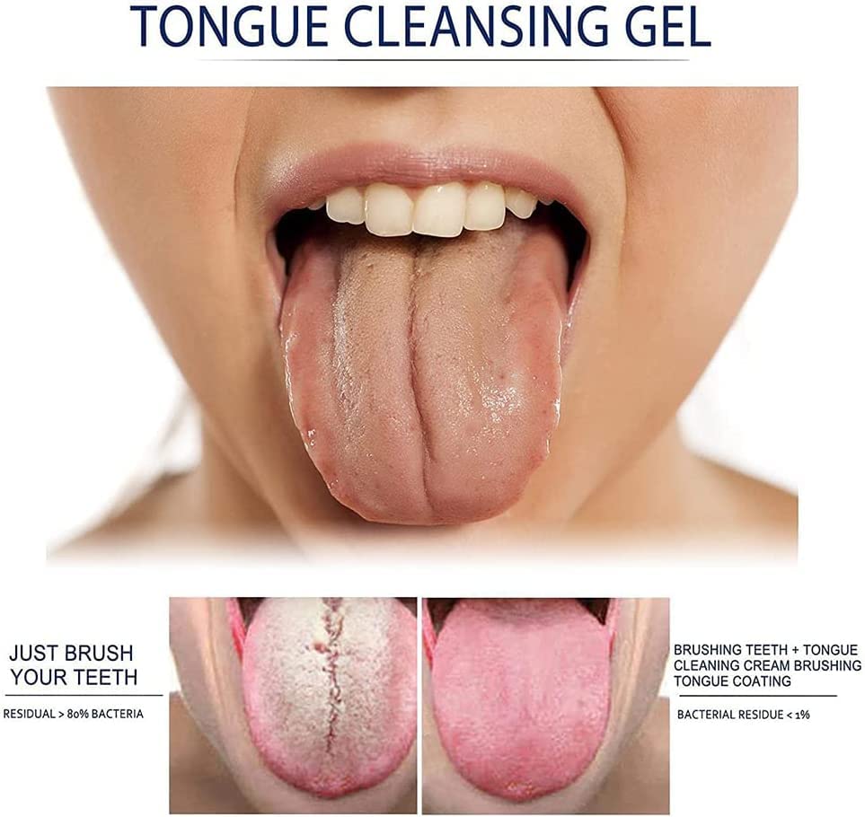 Dashenran Oralna higijena četka i jezik za čišćenje jezika, gel za čišćenje probiotičkog jezika, gel za čišćenje probiotičkog jezika,