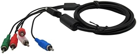 Komponentni A/V kabel NGHTMRE visoke razlučivosti RCA 180 cm/6 metara, 2 komada za Sony Playstation 2 i PlayStation 3