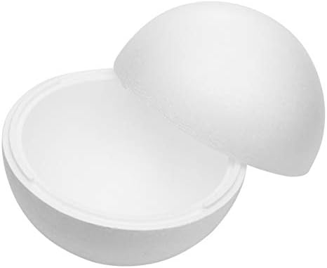 Sewroro zanatske zanatske zanatske zanatske pjene velike bijele glatke polistirene okrugle pjenaste kuglice za DIY umjetničke zanate